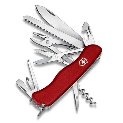 0046928547517 - VICTORINOX SWISS ARMY HERCULES POCKET KNIFE (RED)