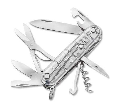 0046928547548 - VICTORINOX SILVER ARMY CLIMBER POCKET KNIFE (SILVER TECH)
