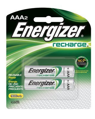 0047084005347 - ENERGIZER NH12BP-2 AAA NICKEL RECHARGEABLE BATTERY (2-PACK)
