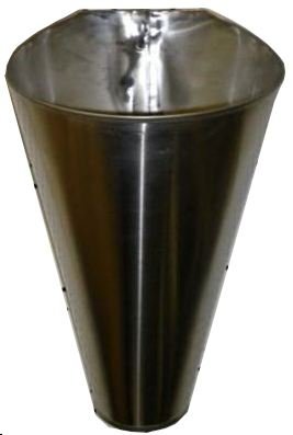 4710189810678 - M2 STAINLESS STEEL CHICKEN / POULTRY PROCESSING RESTRAINING KILLING FUNNELS CONES