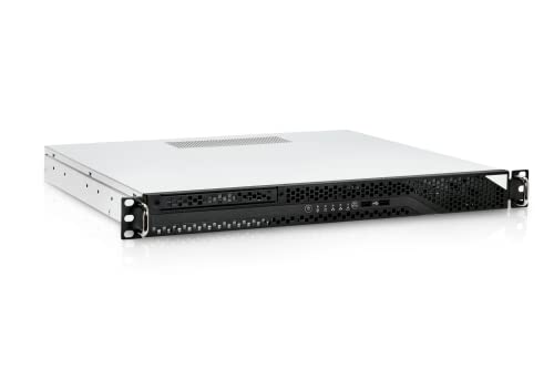 4710474953059 - INWIN RA100 1U COMPACT RACKMOUNT SERVER CHASSIS WITH 315W 80+ GOLD POWER SUPPLY, FRONT USB 3.0 PORTS X 2
