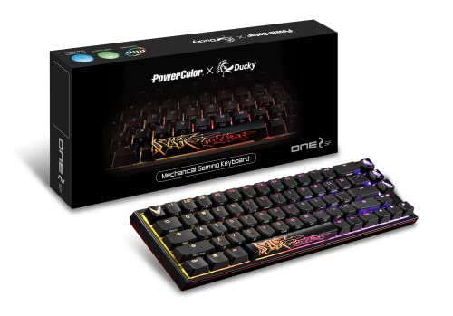 4710578306041 - POWERCOLOR X DUCKY ONE 2 SF RGB MECHANICAL KEYBOARD WITH KAILH BROWN SWITCHES