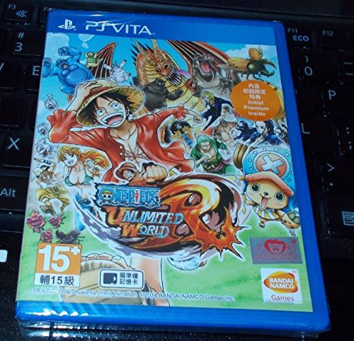 4710841419027 - PLAYSTATION VITA ONE PIECE: UNLIMITED WORLD RED JAPANESE / CHINESE VERSION