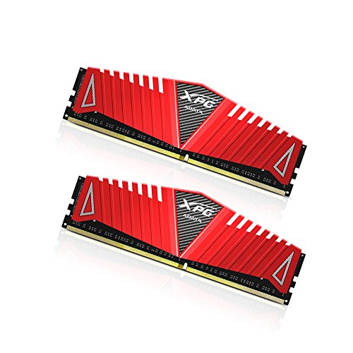 4712366960985 - ADATA XPG Z1 DDR4 2400MHZ (PC4 19200) 8GB (4GBX2) MEMORY MODULES, RED (AX4U2400W4G16-DRZ)