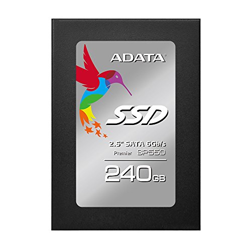 4712366963603 - ADATA USA PREMIER SP550 240GB 2.5 SATA III SOLID STATE DRIVE ASP550SS3-240GM-C