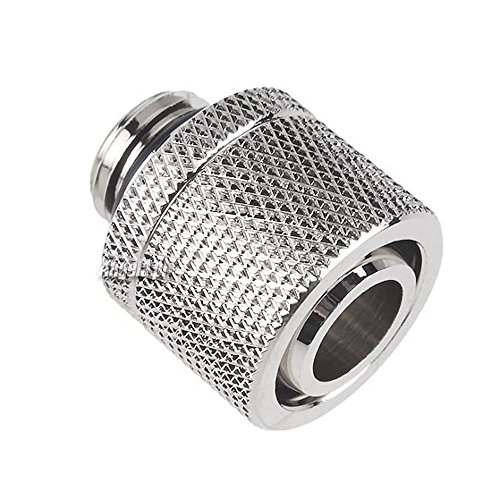 4712558099110 - ENZOTECH G1/4 TO 1/2 ID, 5/8 OD COMPRESSION FITTING, CHROME
