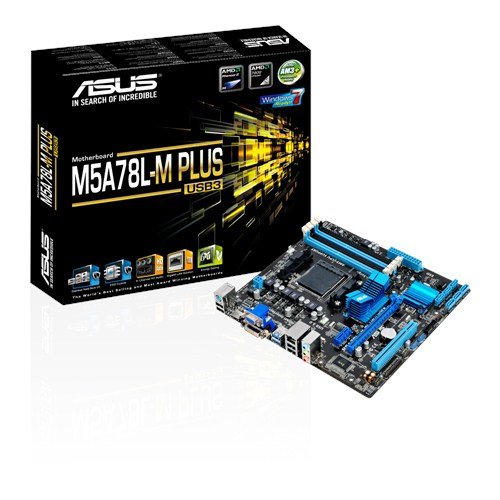 4712900413083 - ASUSTEK COMPUTER M5A78L-M PLUS USB3 AM3+ 760G MATX VGA+SND+GLN+U3