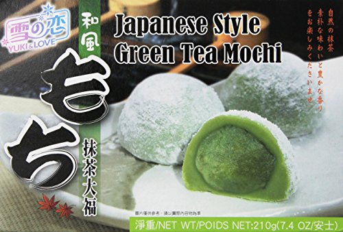 4712905016067 - JAPANESE RICE CAKE MOCHI DAIFUKU (GREEN TEA) 7.4 OZ / 210G (PACK OF 1)