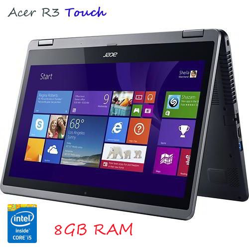 4713147399710 - ACER TOUCH R3-471T ULTRA PORTABLE CONVERTIBLE ULTRABOOK INTEL I5-5200U UP TO 2.7GHZ 8GB RAM 1TB 14 TOUCH HD DISPLAY CAM HDMI (CERTIFIED REFURBISHED)