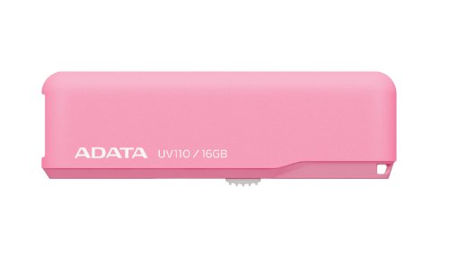 4713435794951 - ADATA DASH DRIVE AUV110-16G-RPK 16GB USB 2.0 RETRACTABLE FLASH DRIVE (PINK)