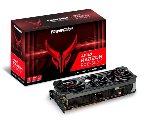 4713436174288 - POWERCOLOR RED DEVIL AMD RADEON RX 6950 XT GRAPHICS CARD WITH 16GB GDDR6 MEMORY