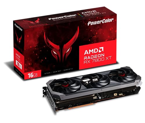4713436174936 - POWERCOLOR RED DEVIL AMD RADEON RX 7800 XT 16GB GDDR6 GRAPHICS CARD