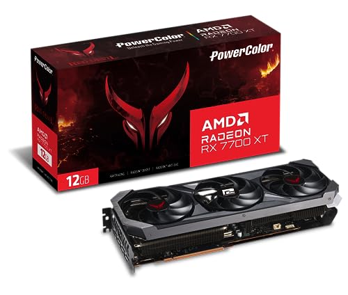 4713436174974 - POWERCOLOR RED DEVIL AMD RADEON RX 7700 XT 12GB GDDR6 GRAPHICS CARD