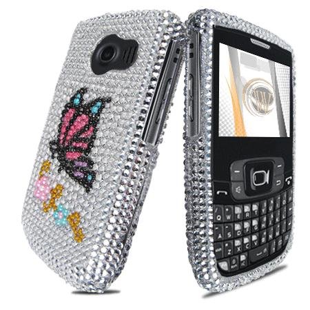 4714004629230 - SAMSUNG FREEFORM 2 R360 FULL DIAMOND PROTEX MONARCH BUTTERFLY (CARRIER: METROPCS) HARD CASE, COVER, SNAP ON, FACEPLATE