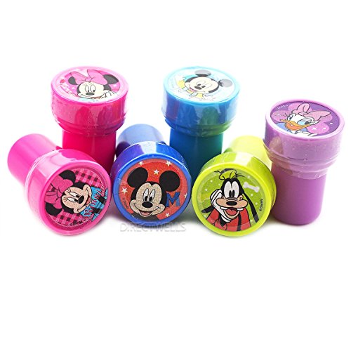 4714221821363 - DISNEY MICKEY MOUSE AND FRIENDS 10 SELF INKING STAMPERS PARTY FAVORS (10 STAMPERS)
