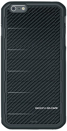 4714727879035 - BODY GLOVE RISE CASE FOR IPHONE 6 PLUS - RETAIL PACKAGING - BLACK CARBON FIBER