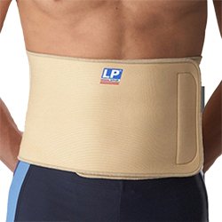4717556727027 - LP ADJUSTABLE BACK SUPPORT WITH STAYS (NATURAL; UNISEX; ONE SIZE FITS MOST)