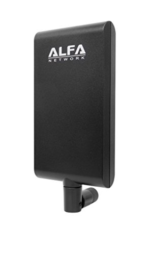 4718050302390 - ALFA APA-M25 DUAL BAND 2.4GHZ/5GHZ 10DBI HIGH GAIN DIRECTIONAL INDOOR PANEL ANTENNA WITH RP-SMA CONNECTOR (COMPARE TO ASUS WL-ANT-157)