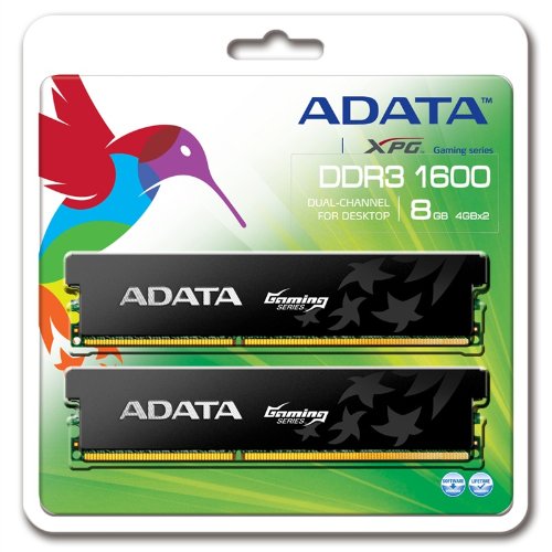 4718050609093 - ADATA XPG V 1.0 DDR3 1600MHZ 8 GB KIT (2 X 4 GB) CL9 DESKTOP MEMORY AX3U1600GC4G9-2G