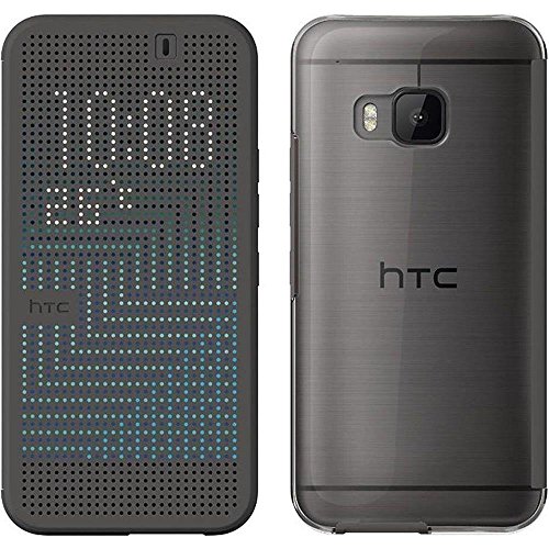 4718487667963 - GENUINE HTC DOT VIEW ICE PREMIUM FLIP CASE COVER FOR HTC ONE M9 (HC M232)