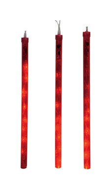 0047275639634 - SIENNA DRIPPING BLOOD LED ICICLE LIGHT SET INDOOR/OUTDOOR RED 11 12 SPACING