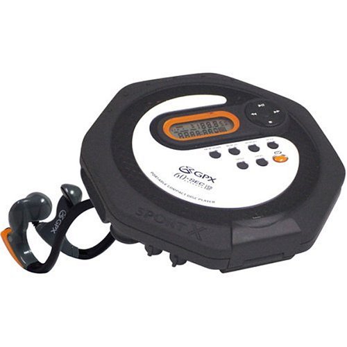 0047323440403 - GPX CDP4404SP PORTABLE SPORTS CD PLAYER WITH DIGITAL AM/FM TUNER