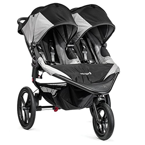 0047406136346 - BABY JOGGER 2016 SUMMIT X3 DOUBLE STROLLER, BLACK/GRAY