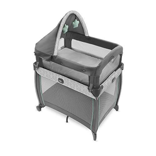 0047406177226 - GRACO MY VIEW 4 IN 1 BASSINET | INFANT TO TODDLER BASSINET WITH 4 STAGES, DERBY