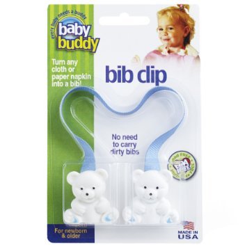 0047414021412 - BABY BUDDY BIB CLIP, BLUE