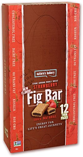 0047495120028 - NATURE'S BAKERY WHOLE WHEAT STRAWBERRY FIG BARS, 2 OZ BAR (PACK OF 36)