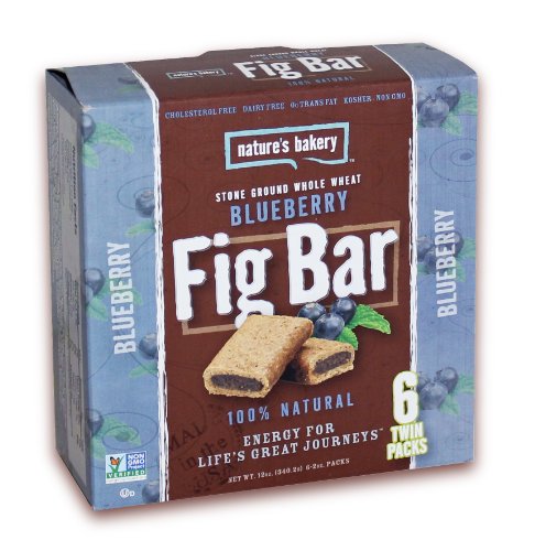0047495210019 - NATURE'S BAKERY WHOLE WHEAT FIG BAR, BLUEBERRY, 2 OZ, 6 COUNT (PACK OF 12)