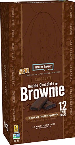 0047495751017 - NATURE'S BAKERY WHOLE WHEAT BROWNIE: CHOCOLATE DOUBLE CHOCOLATE, BOX OF 12