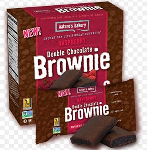 0047495753004 - NATURE'S BAKERY DOUBLE CHOCOLATE BROWNIE, RASPBERRY, 12 COUNT