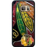 4755913260954 - CHICAGO BLACKHAWKS BLACK SHELL PHONE CASE FIT FOR SAMSUNG GALAXY S7,NEWEST COVER
