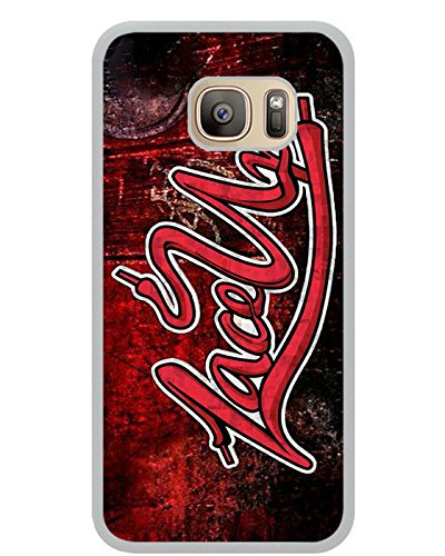 4755913264723 - LACE UP MGK WHITE SHELL PHONE CASE FIT FOR SAMSUNG GALAXY S7,NEWEST COVER
