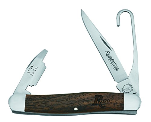 0047700199757 - REMINGTON CUTLERY R19975 HERITAGE LINE MODEL 870 SERIES UPLAND KNIFE, 3 7/8-INCH