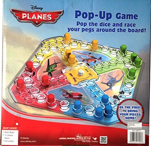 0047754272536 - DISNEY PLANES POP-UP BOARD GAME