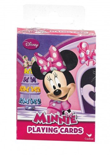 0047754367164 - DISNEY MINNIE MOUSE BOWTIQUE JUMBO PLAYING CARDS - OVERSIZED KIDS CARD DECK
