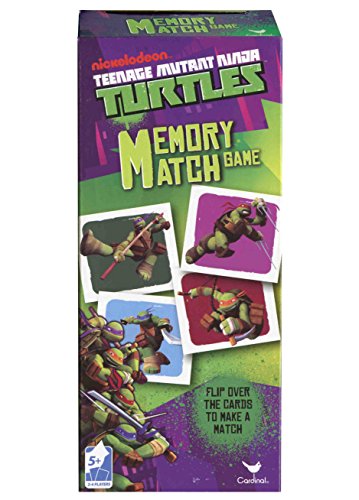 0047754625806 - TEENAGE MUTANT NINJA TURTLES MEMORY MATCH GAME - TMNT MATCHING GAME