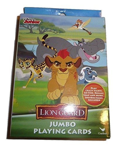 0047754795165 - DISNEY THE LION GUARD JUMBO PLAYING CARDS