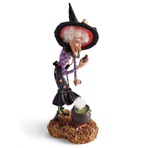 4781544347962 - ANIMATED HALLOWEEN DECORATIONS INDOOR OPAL WITCH FIGURE