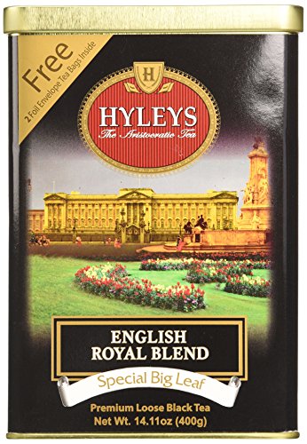 4791045010425 - HYLEYS TEA ENGLISH ROYAL TEA BLEND 14.11 OUNCE