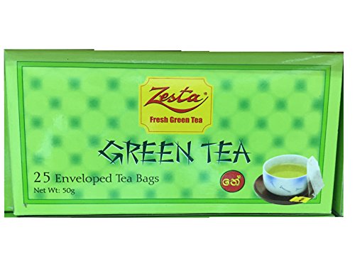 4791052500131 - GREEN TEA 25 ENVELOPED TEA BAGS ZESTA BRAND CEYLON TEA