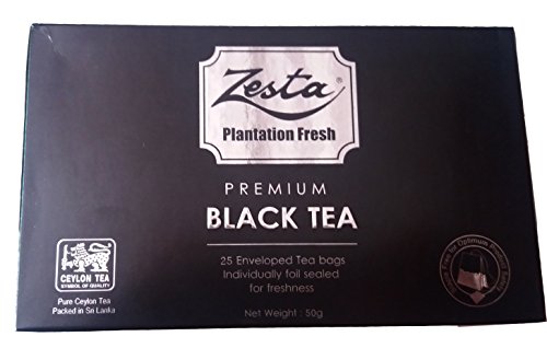 4791052900016 - ZESTA BLACK TEA PLANTATION FRESH PURE CEYLON TEA PACKED IN SRI LANKA PREMIUM BLACK TEA