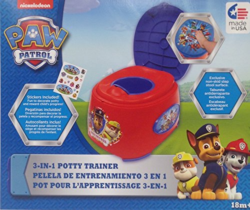 0047968585118 - PAW PATROL 3-IN-1 POTTY TRAINER AND STEP STOOL