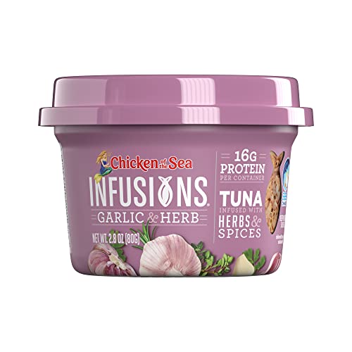 0048000005595 - CHICKEN OF THE SEA INFUSIONS TUNA, GARLIC & HERB, 2.8-OUNCE CUP (PACK OF 1)
