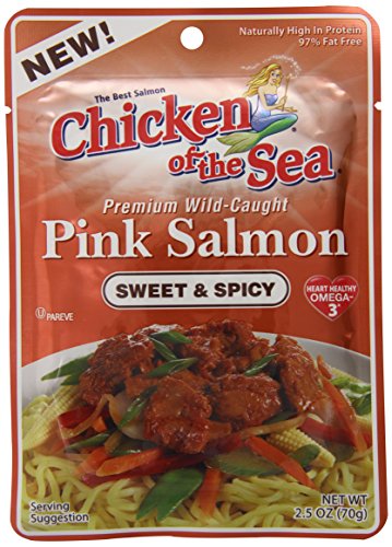 0048000011756 - CHICKEN OF THE SEA PINK SALMON, SWEET AND SPICY, 2.5 OUNCE (PACK OF 12)