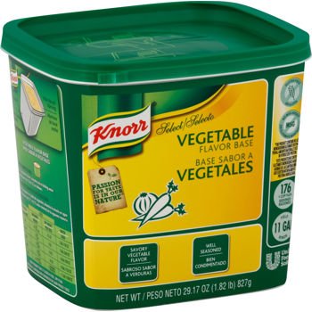 0048001375703 - KNORR SELECT SOUP BASE, VEGETABLE, 1.82 LBS (1 CONTAINER)
