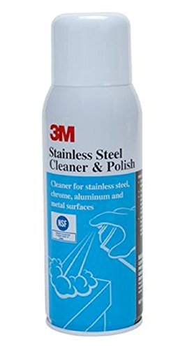 0048011140025 - 3M 14002 STAINLESS STEEL CLEANER AND POLISH, 21 OZ.