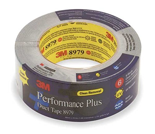 0048011538518 - 3M 8979 POLYETHYLENE HIGH PERFORMANCE DUCT TAPE, 200 DEGREE F PERFORMANCE TEMPERATURE, 36 LBS/IN TENSILE STRENGTH, 25 YDS LENGTH X 2 WIDTH, SLATE BLUE
